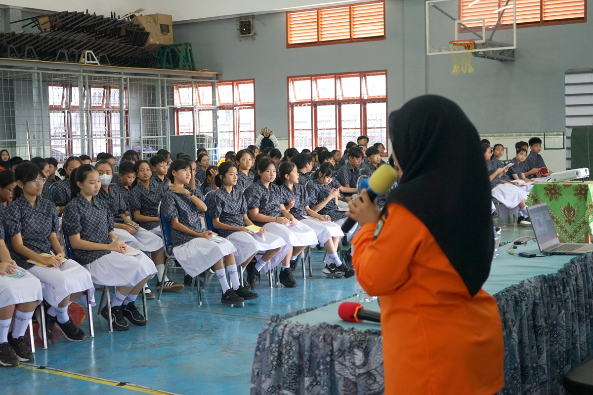 BPBD Kabupaten Jember Gelar Edukasi Mitigasi Bencana di SMP Katolik Maria Fatima